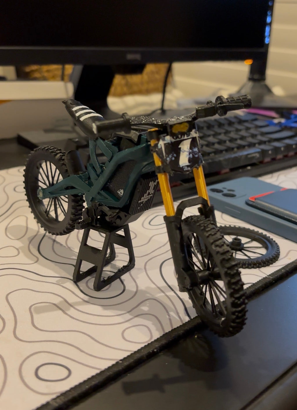 3D Printed Mini Surron Light Bee